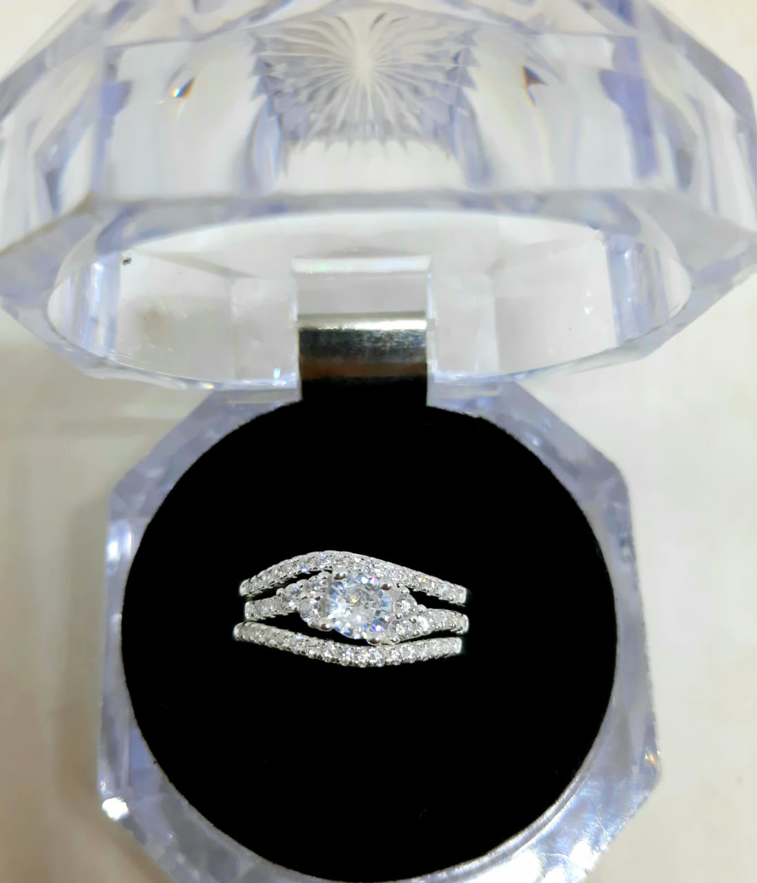 Silver Female Wedding Set